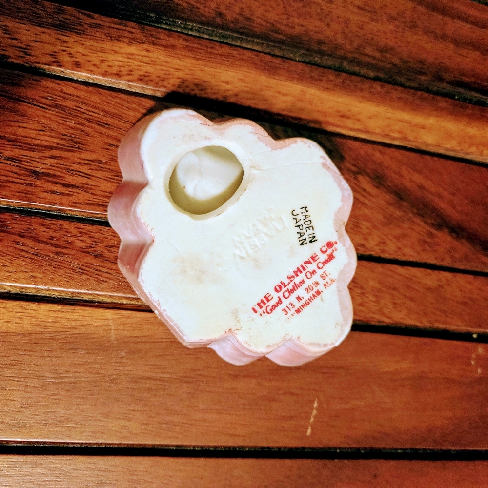Vintage Miniature Porcelain Clown Ashtray - Picture 2 of 2